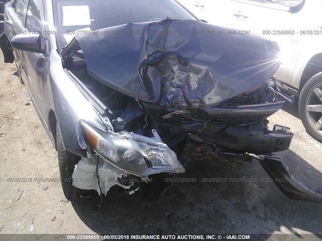 4T1BF1FK0EU396996 - 2014 TOYOTA CAMRY L/SE/LE/XLE ნაცრისფერი ფოტო 6