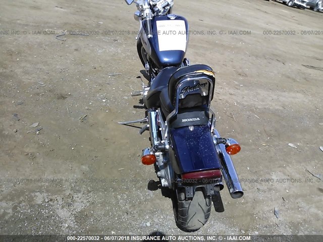 1HFSC1802LA500885 - 1990 HONDA VT1100 C BLUE photo 6