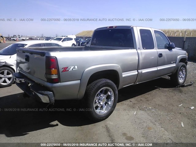 1GTGK29U7YE137087 - 2000 GMC NEW SIERRA K2500 BEIGE photo 4