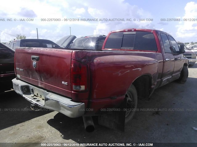 3D7ML48CX6G185019 - 2006 DODGE RAM 3500 ST/SLT MAROON photo 4