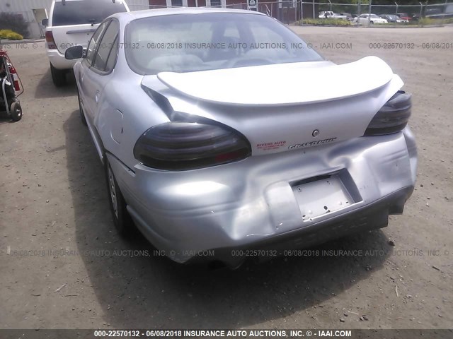 1G2WP52K52F244328 - 2002 PONTIAC GRAND PRIX GT SILVER photo 6