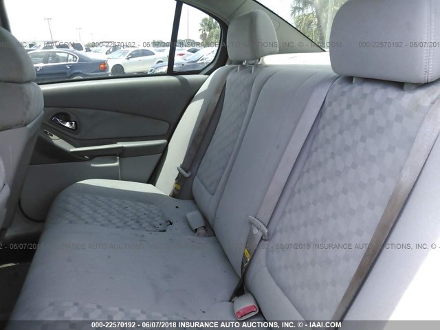 1G1ZT54855F105030 - 2005 CHEVROLET MALIBU LS ნაცრისფერი ფოტო 8