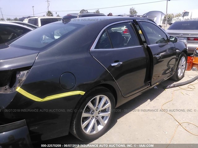 1G11H5SL3EF179424 - 2014 CHEVROLET MALIBU LTZ 黑色 照片 4