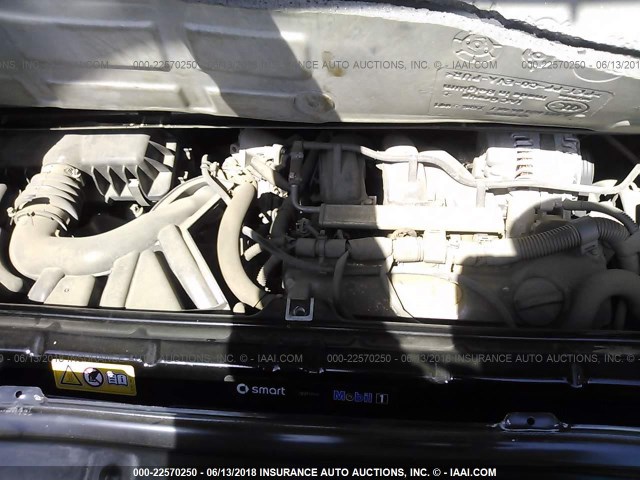 WMEEJ3BA2CK536680 - 2012 SMART FORTWO PURE/PASSION BLACK photo 10