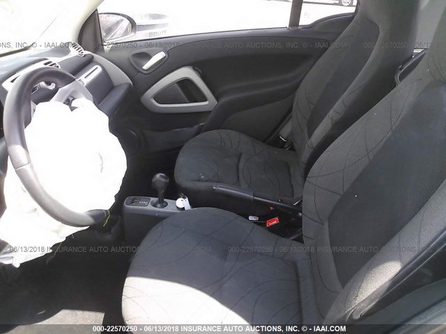 WMEEJ3BA2CK536680 - 2012 SMART FORTWO PURE/PASSION BLACK photo 8