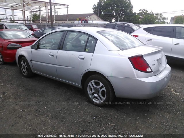 1G8AL52F93Z165114 - 2003 SATURN ION LEVEL 3 SILVER photo 3