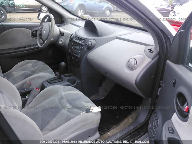 1G8AL52F93Z165114 - 2003 SATURN ION LEVEL 3 SILVER photo 5