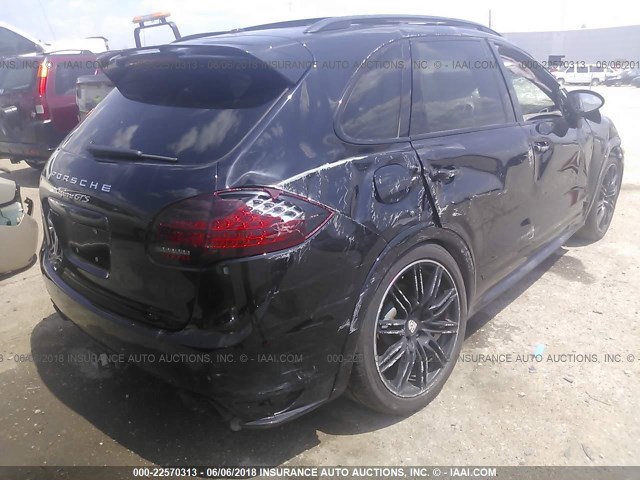 WP1AD2A27DLA71672 - 2013 PORSCHE CAYENNE GTS BLACK photo 4