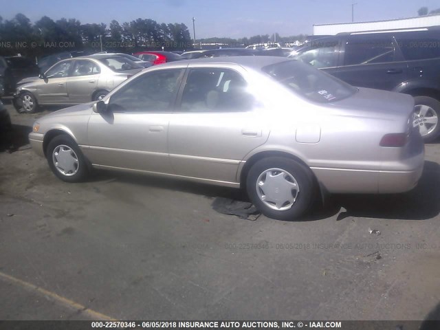 4T1BG22K9XU877325 - 1999 TOYOTA CAMRY CE/LE/XLE GOLD photo 3