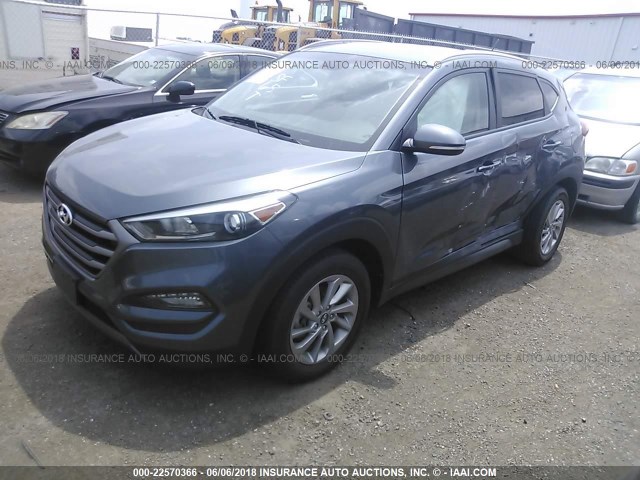 KM8J33A25GU050999 - 2016 HYUNDAI TUCSON LIMITED/SPORT AND ECO/SE BLACK photo 2