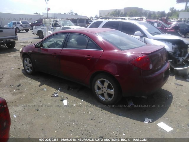 1G2ZH58N974204851 - 2007 PONTIAC G6 GT RED photo 3