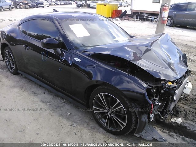 JF1ZNAA15D1721586 - 2013 TOYOTA SCION FR-S BLACK photo 1