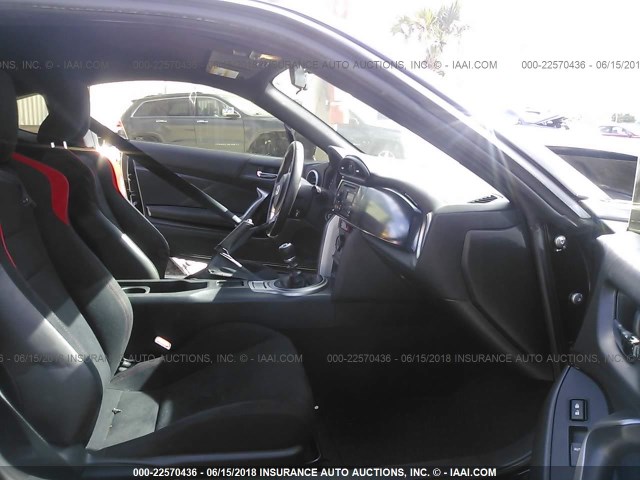 JF1ZNAA15D1721586 - 2013 TOYOTA SCION FR-S BLACK photo 5
