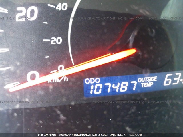 4T1BE46K27U054876 - 2007 TOYOTA CAMRY NEW GENERAT CE/LE/XLE/SE RED photo 7