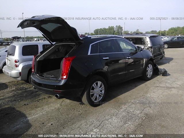 3GYFNAE32CS577771 - 2012 CADILLAC SRX LUXURY COLLECTION BLACK photo 4