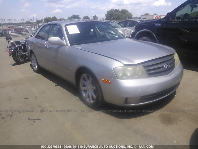 JNKAY41E33M000097 - 2003 INFINITI M45 SILVER photo 1