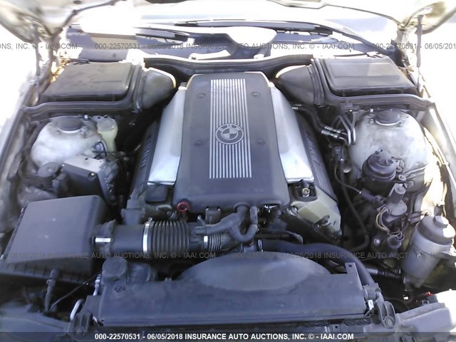 WBADE632XVBW56315 - 1997 BMW 540 I AUTOMATIC أبيض صورة 10