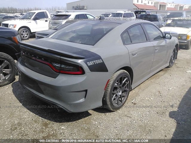 2C3CDXCT0JH200930 - 2018 DODGE CHARGER R/T GRAY photo 4