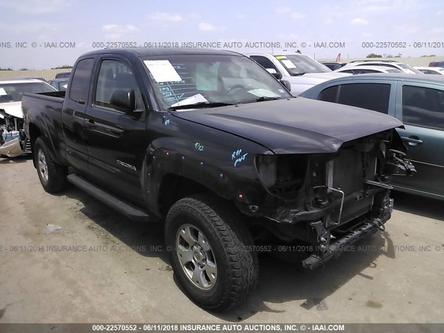 5TFUX4EN0DX020321 - 2013 TOYOTA TACOMA ACCESS CAB BLACK photo 1