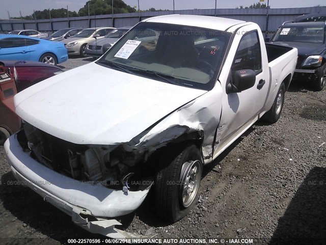 1GCCS249688209915 - 2008 CHEVROLET COLORADO LS WHITE photo 2