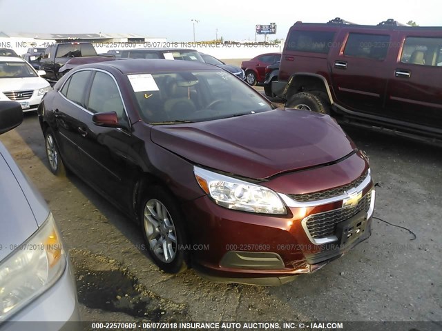 1G11C5SL0FF262843 - 2015 CHEVROLET MALIBU 1LT 栗色 照片 1