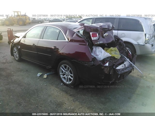 1G11C5SL0FF262843 - 2015 CHEVROLET MALIBU 1LT 栗色 照片 3