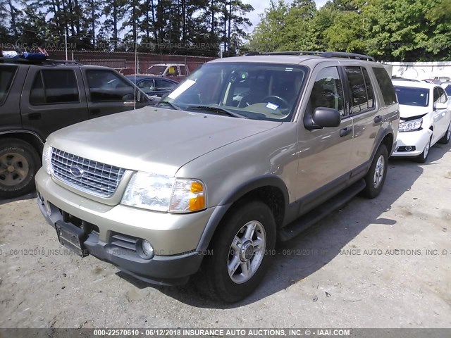 1FMZU63K33ZA10934 - 2003 FORD EXPLORER XLT/XLT SPORT/NBX GOLD photo 2