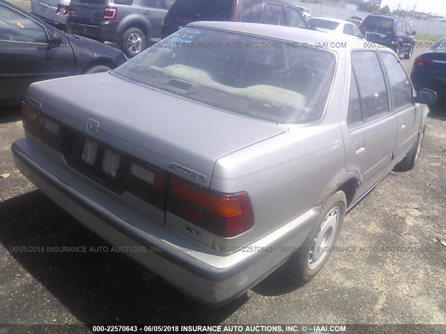 JHMCA5541KC043944 - 1989 HONDA ACCORD LXI BROWN photo 4