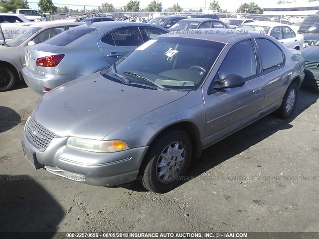 1C3EJ56H7XN591829 - 1999 CHRYSLER CIRRUS LXI GRAY photo 2