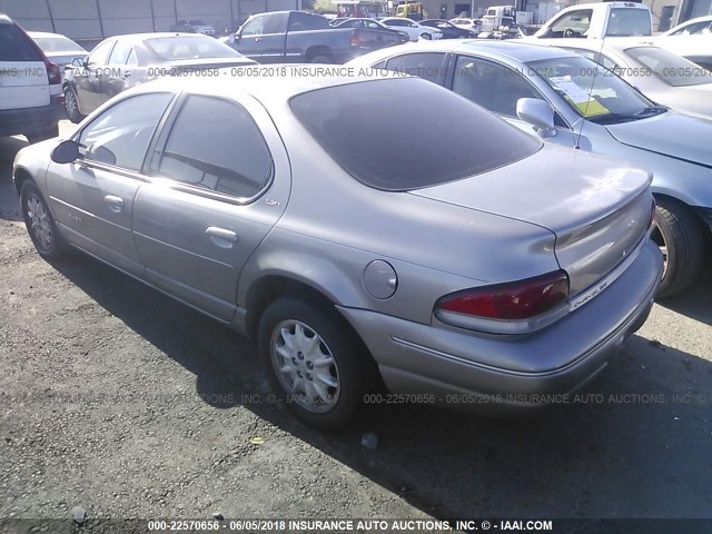 1C3EJ56H7XN591829 - 1999 CHRYSLER CIRRUS LXI GRAY photo 3