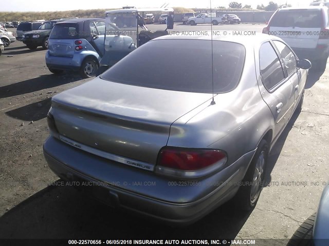 1C3EJ56H7XN591829 - 1999 CHRYSLER CIRRUS LXI GRAY photo 4