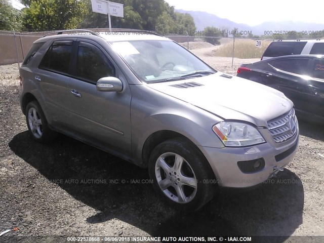 4JGBB22E58A355139 - 2008 MERCEDES-BENZ ML 320 CDI SILVER photo 1