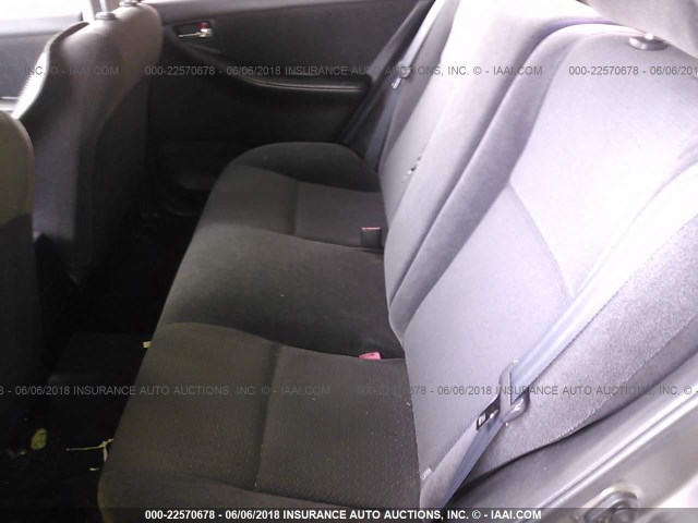 2T1BR32E94C316842 - 2004 TOYOTA COROLLA CE/LE/S GRAY photo 8