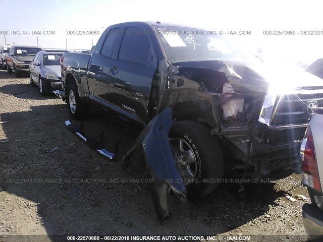5TFRM5F10CX041555 - 2012 TOYOTA TUNDRA DOUBLE CAB SR5 GRAY photo 1