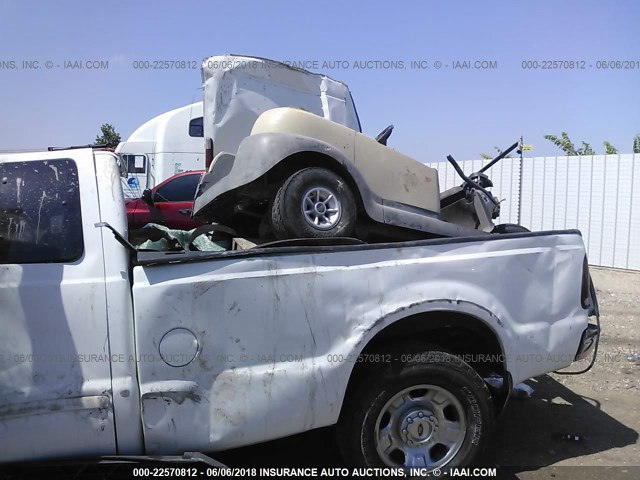 1FTWX30PX6EA53644 - 2006 FORD F350 SRW SUPER DUTY WHITE photo 8