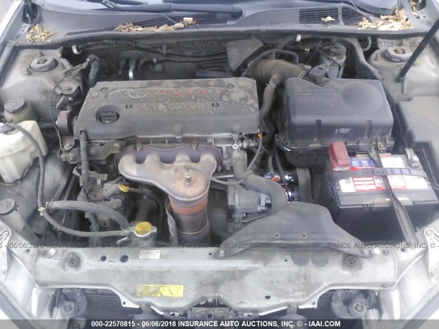 4T1BE32K04U310900 - 2004 TOYOTA CAMRY LE/XLE/SE ვერცხლისფერი ფოტო 10