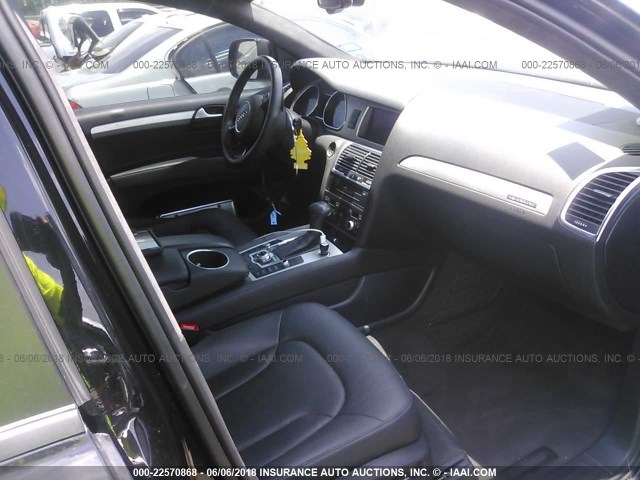 WA1DGAFE3FD024083 - 2015 AUDI Q7 PRESTIGE BLACK photo 5