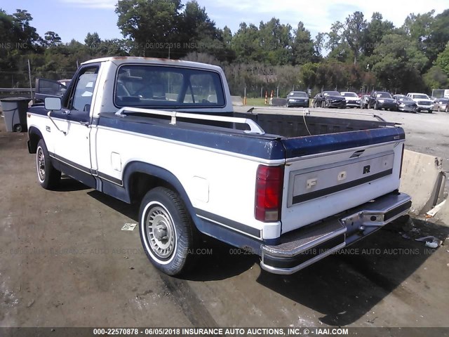 1FTCF15F1ENA86766 - 1984 FORD F150 WHITE photo 3