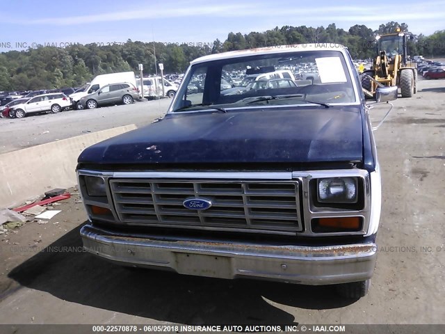 1FTCF15F1ENA86766 - 1984 FORD F150 WHITE photo 6