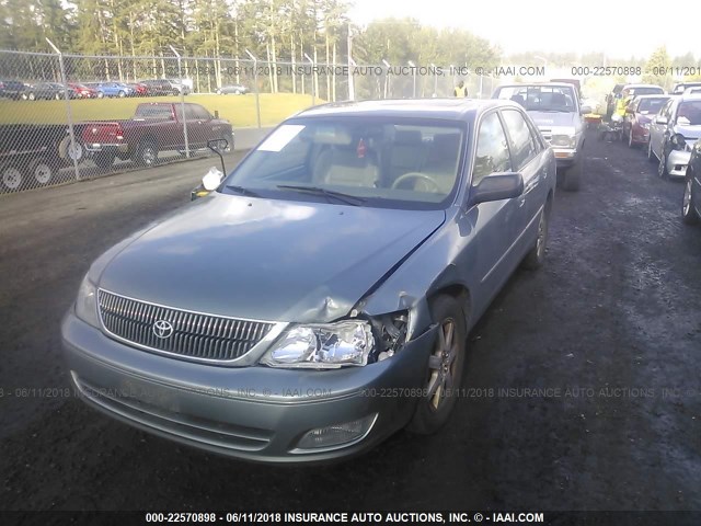 4T1BF28B42U216711 - 2002 TOYOTA AVALON XL/XLS SILVER photo 2