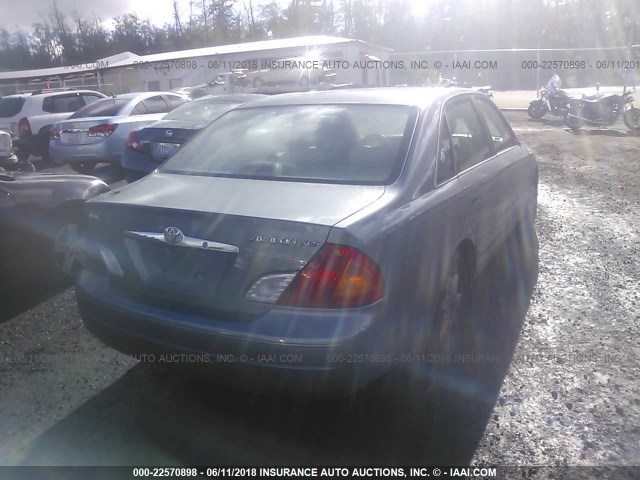 4T1BF28B42U216711 - 2002 TOYOTA AVALON XL/XLS SILVER photo 4