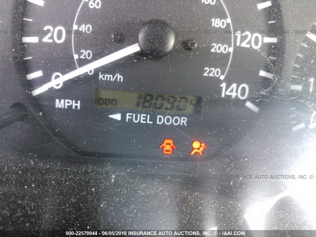 JT2BG22K2Y0487236 - 2000 TOYOTA CAMRY CE/LE/XLE 棕色 照片 7