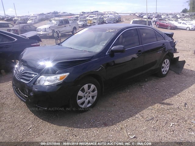 4T1BF3EK3BU752687 - 2011 TOYOTA CAMRY SE/LE/XLE 黑色 照片 2
