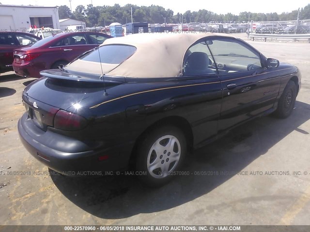 4G2JB32T5XB200655 - 1999 PONTIAC SUNFIRE GT BLACK photo 4