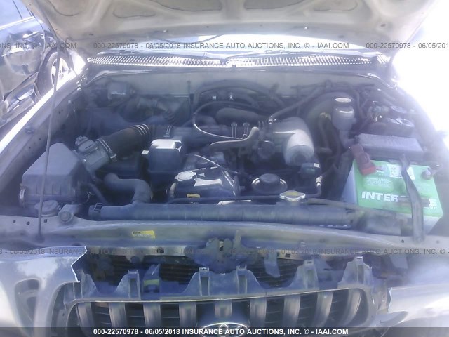 5TENL42N41Z785234 - 2001 TOYOTA TACOMA GOLD photo 10