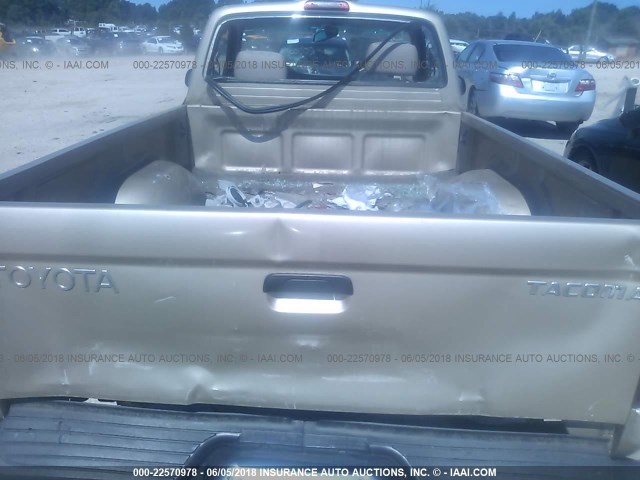 5TENL42N41Z785234 - 2001 TOYOTA TACOMA GOLD photo 8