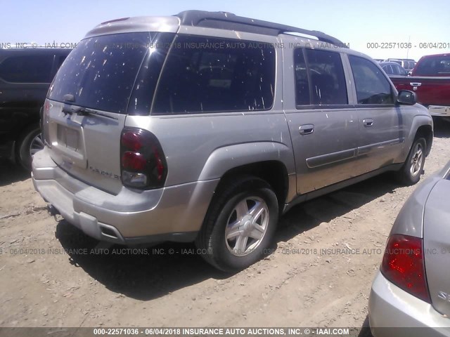 1GNET16S336169188 - 2003 CHEVROLET TRAILBLAZER EXT TAN photo 4