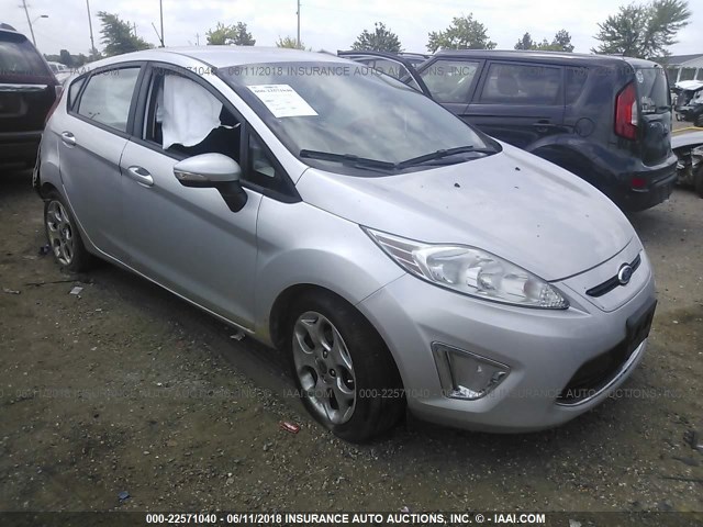 3FADP4FJ5CM183813 - 2012 FORD FIESTA SES SILVER photo 1