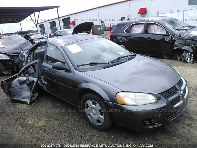 1B3EL46T25N604201 - 2005 DODGE STRATUS SXT GRAY photo 1