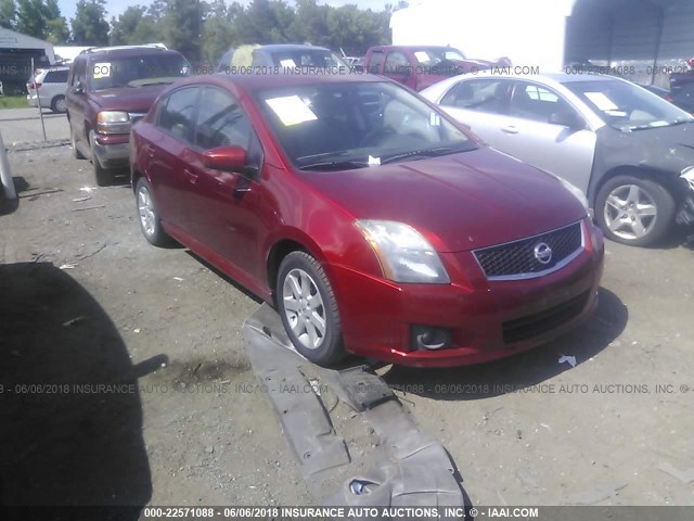 3N1AB6AP1AL714515 - 2010 NISSAN SENTRA 2.0/2.0S/SR/2.0SL MAROON photo 1